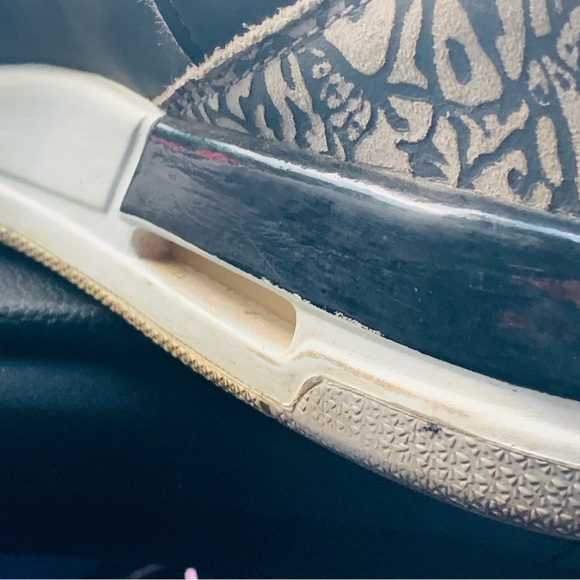 Nike Air Jordan Spizike BG Black Varsity Red Cement Grey 317321-034 Sz 6.5Y - Picture 7 of 16